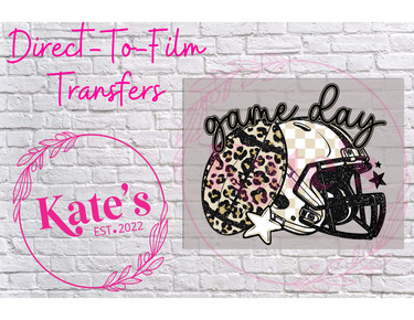 Gold Game Day Direct-To-Film Transfer